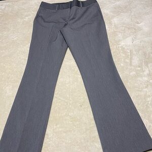 Express Columnist Pants Womens 10R Gray Barely Boot Cut Low Rise Career Stretch